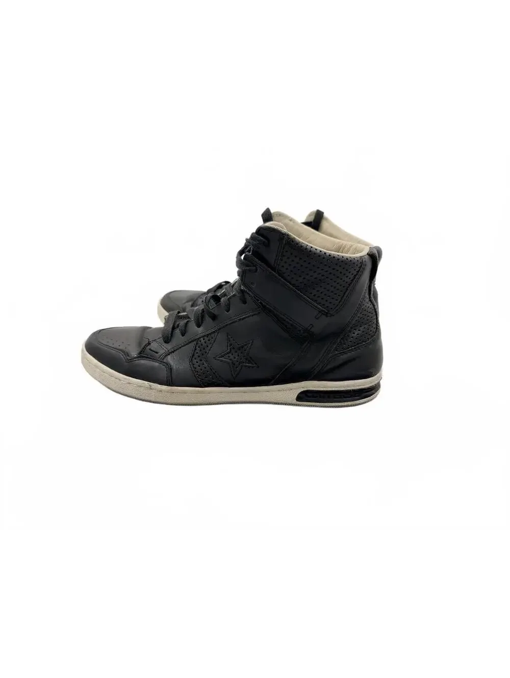 Converse x Varvatos Weapon Black Leather 136682C Men 12 - Picture 4 of 7